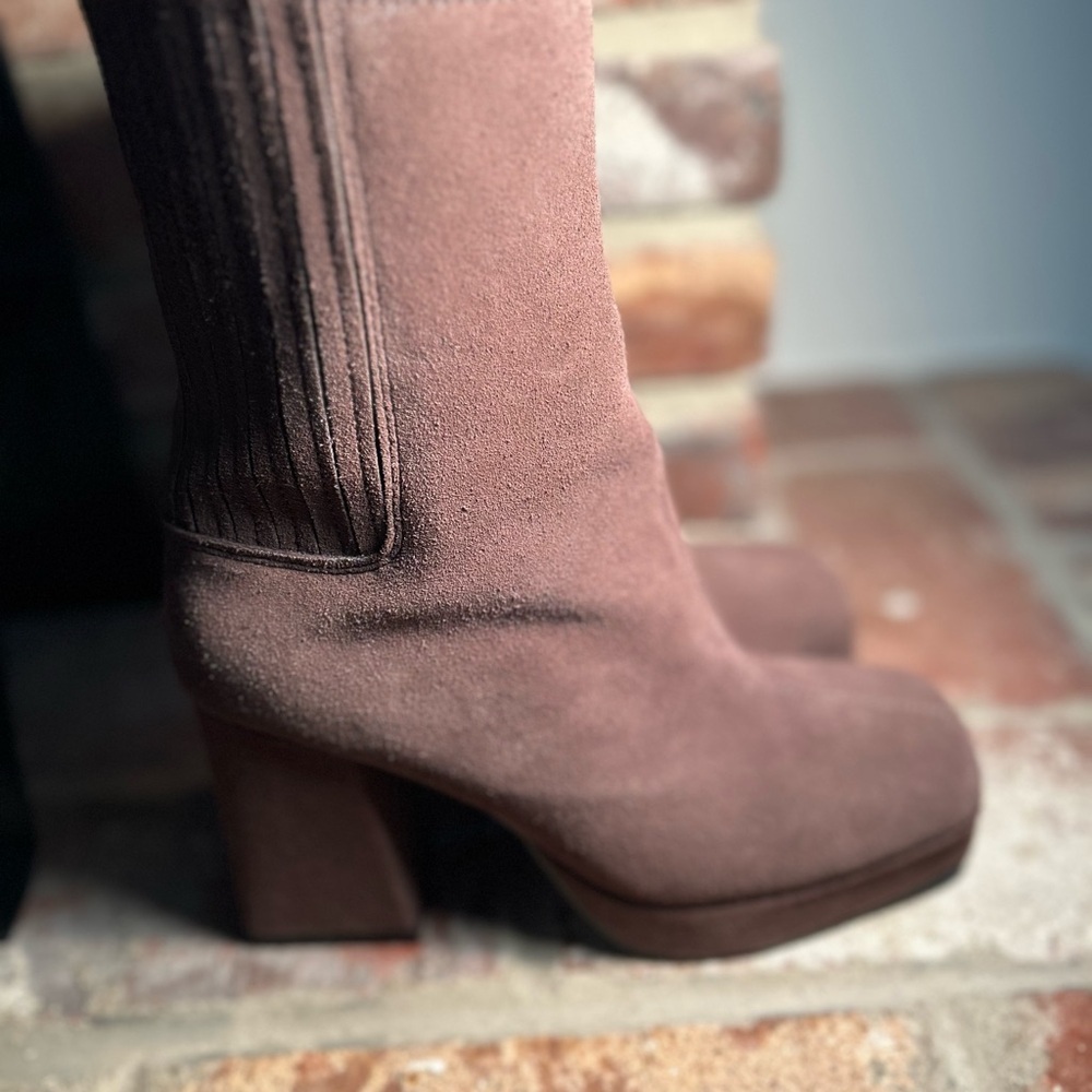Blondo Rozalie Brown Boots- Size 6 Very Good Condition - Picture 8 of 14